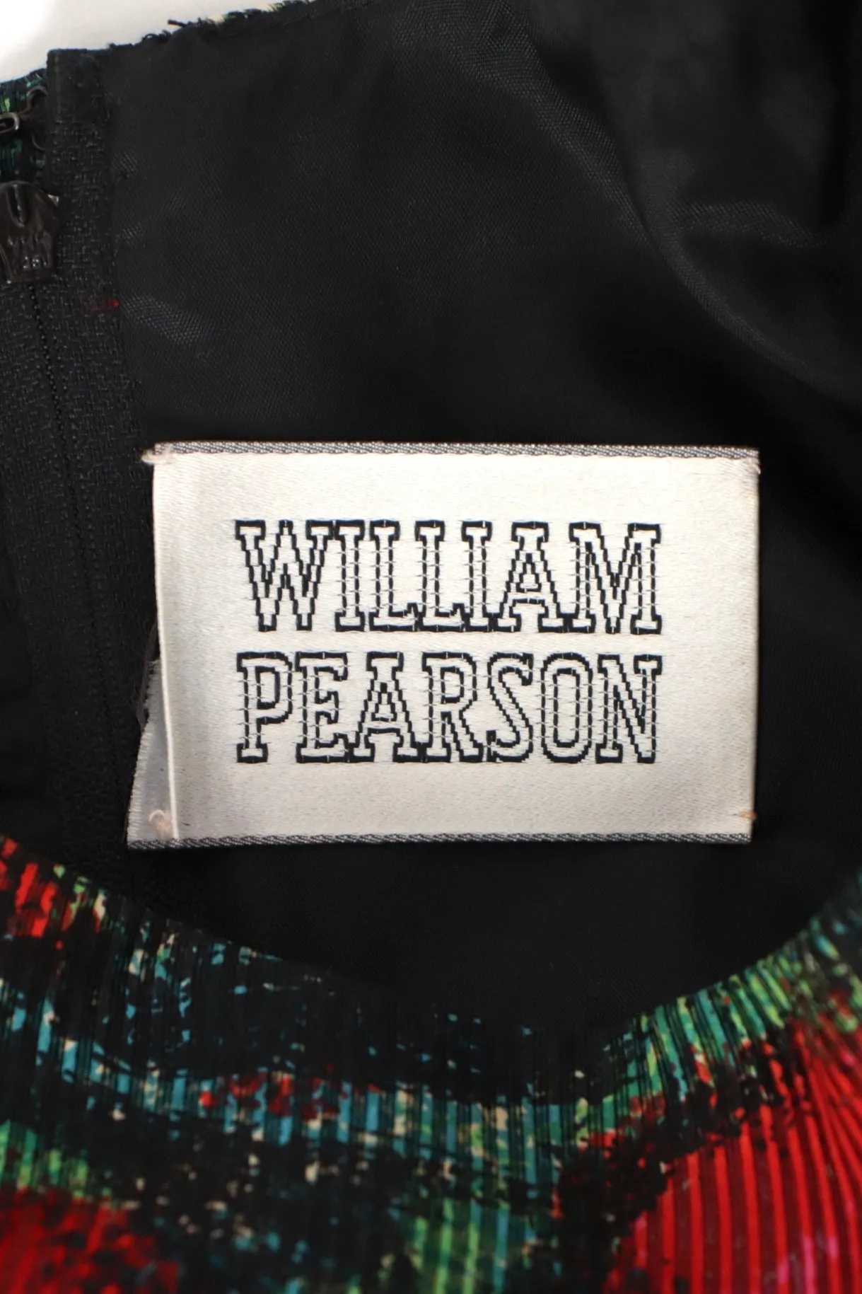 1970s William Pearson Puff Sleeve Dress