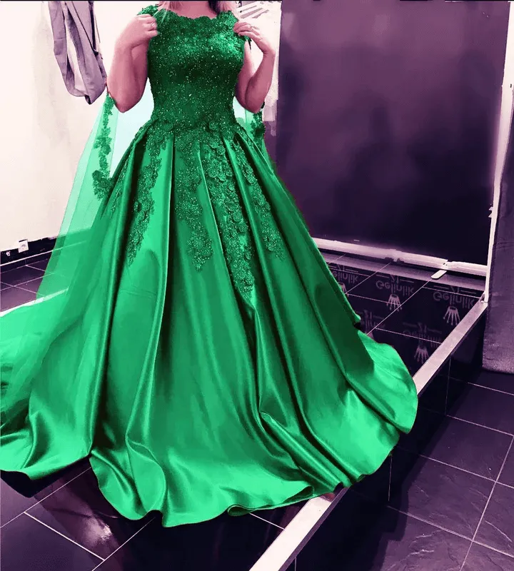2024 Ball Gown Burgundy Prom Dress Satin Lace Cap Sleeves Wedding Dress
