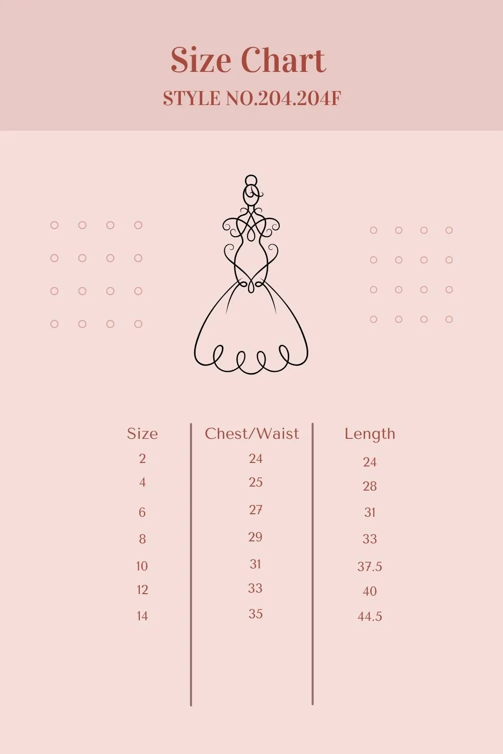 204 Poly Silk Organza Sash Girl Dress (Ivory Dress)
