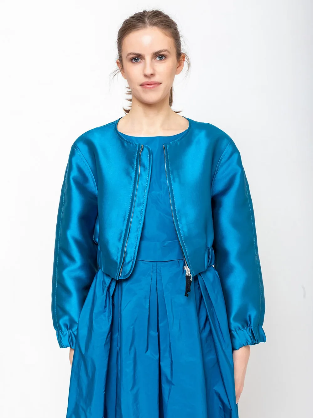 50's Dress - Deep Aqua