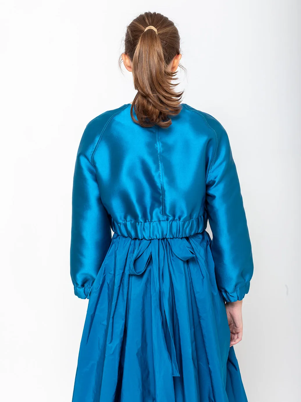 50's Dress - Deep Aqua