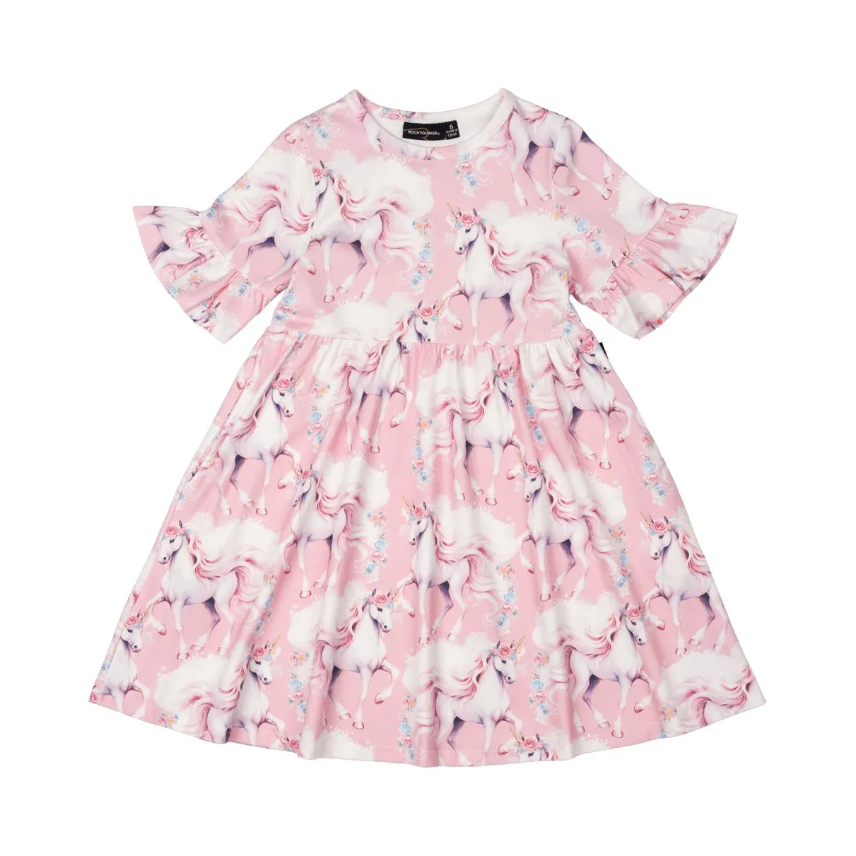 A Blessing Bell Sleeve Dress