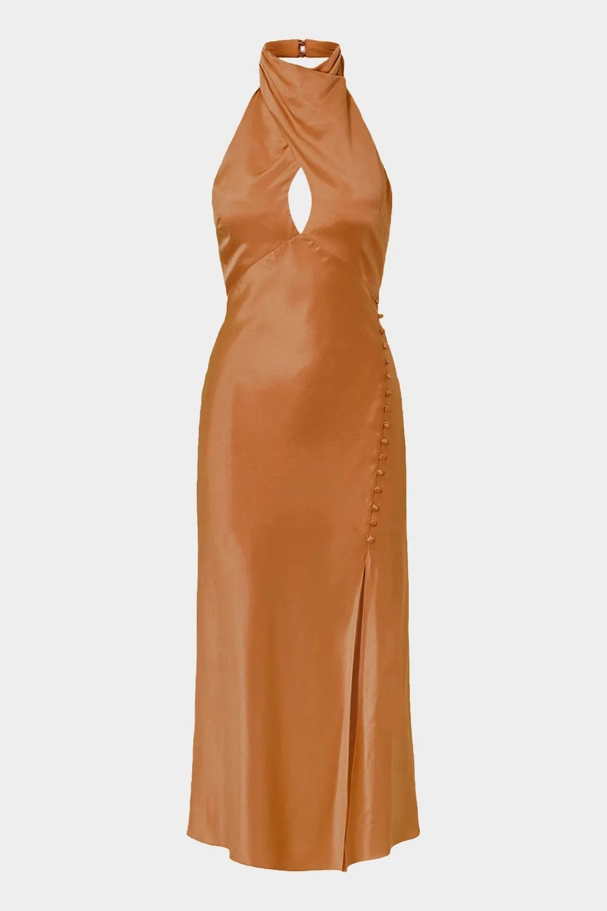Aline Dress in Caramel