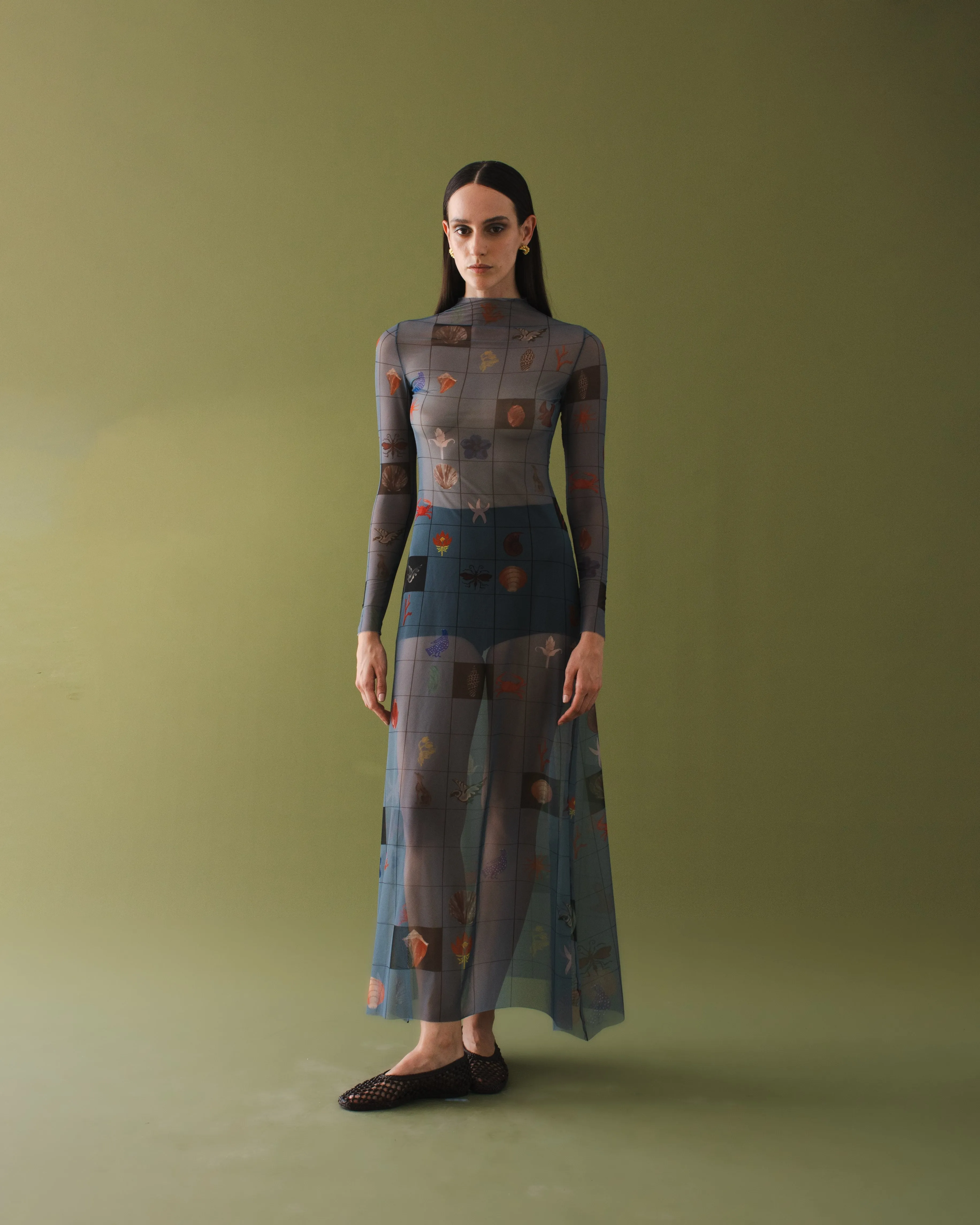 ANTIPODE TATTOO DRESS