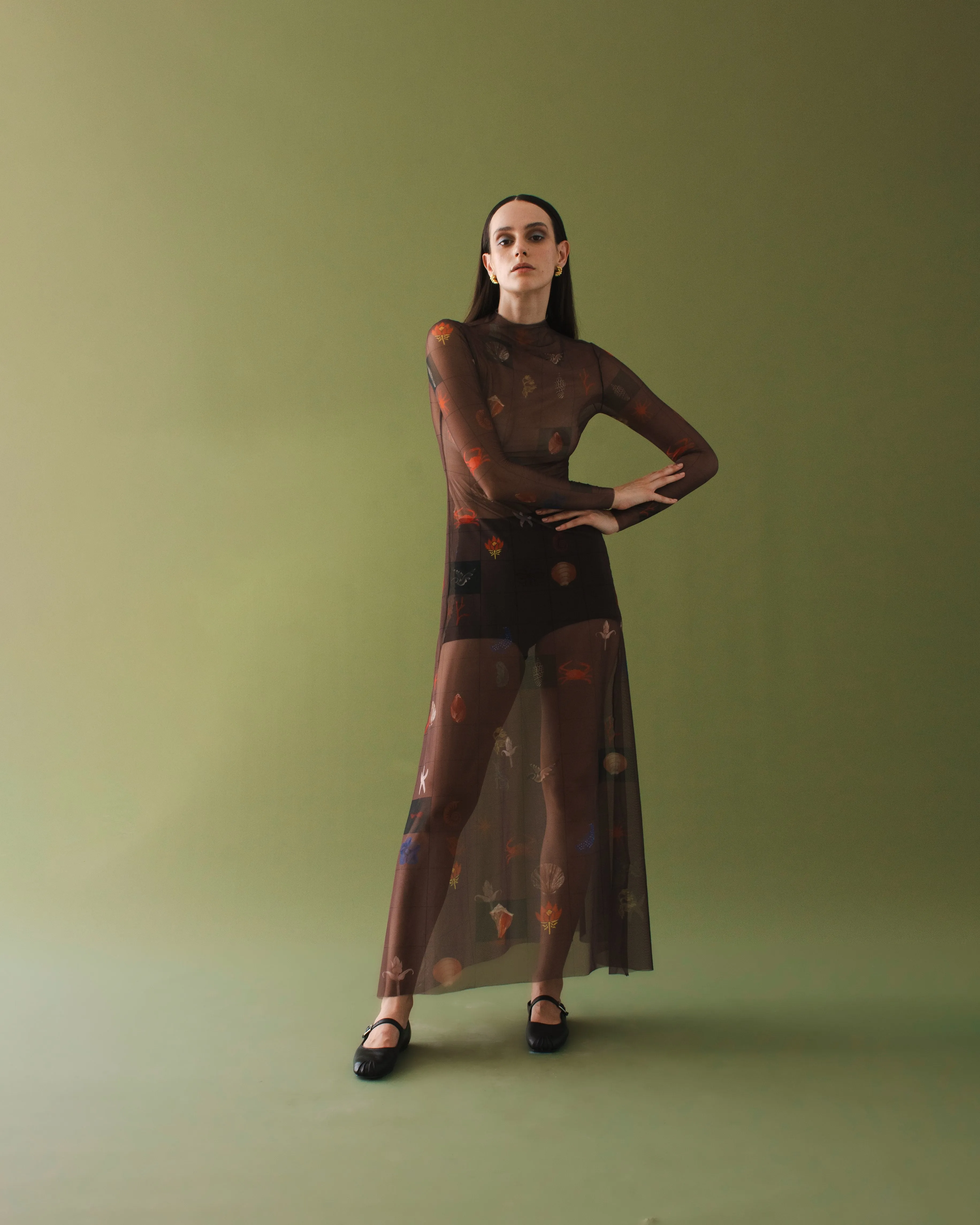 ANTIPODE TATTOO DRESS