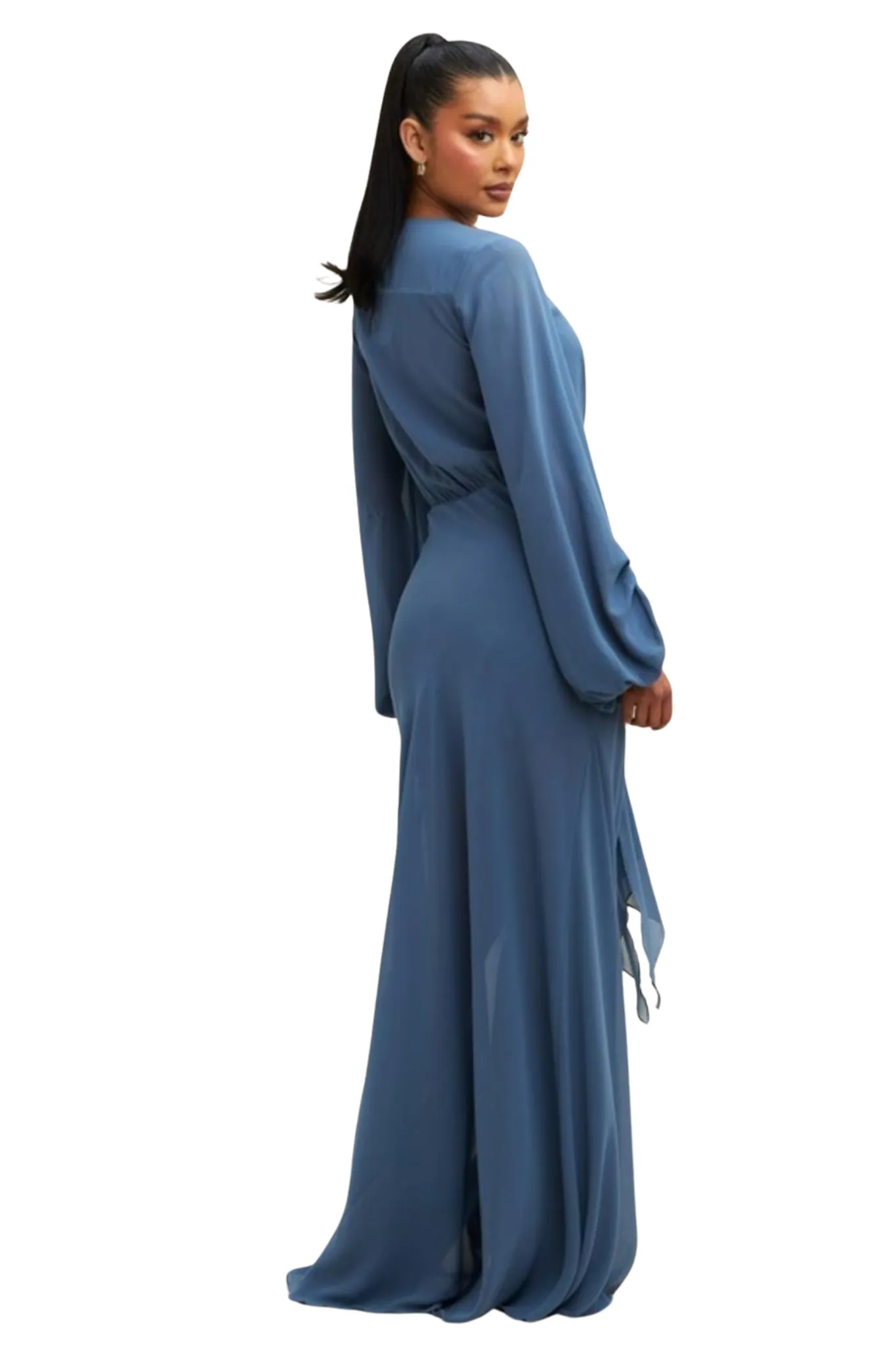 Arias Chiffon Maxi Dress