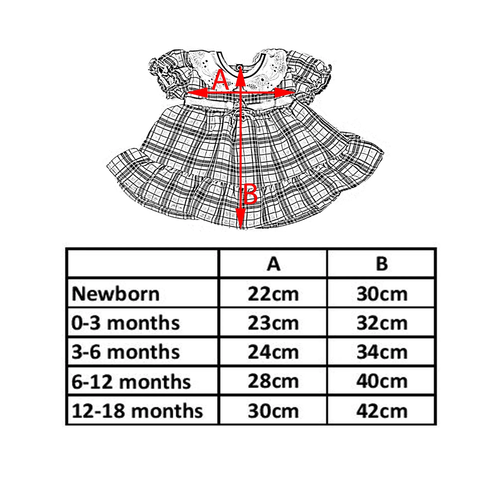 Baby Girls Pink Tartan Dress and Jacket