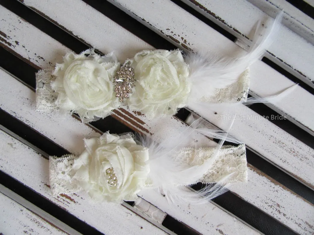 Bridal Garter Style: Flirty (Set)