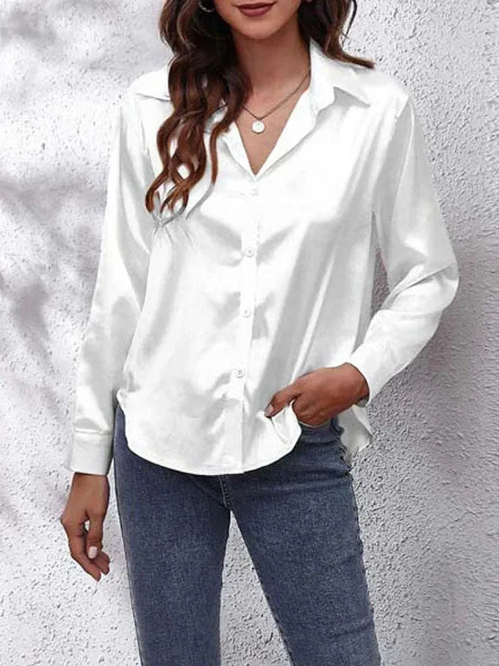 Buchko® | Satin Blouse For Women