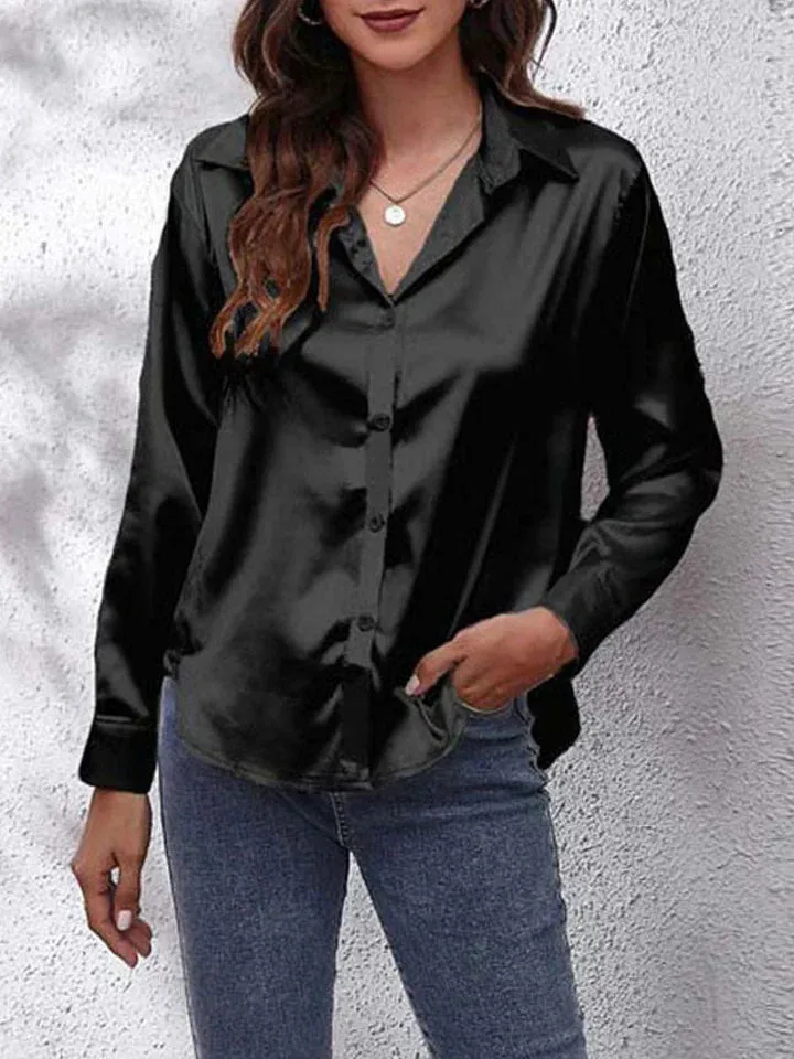 Buchko® | Satin Blouse For Women
