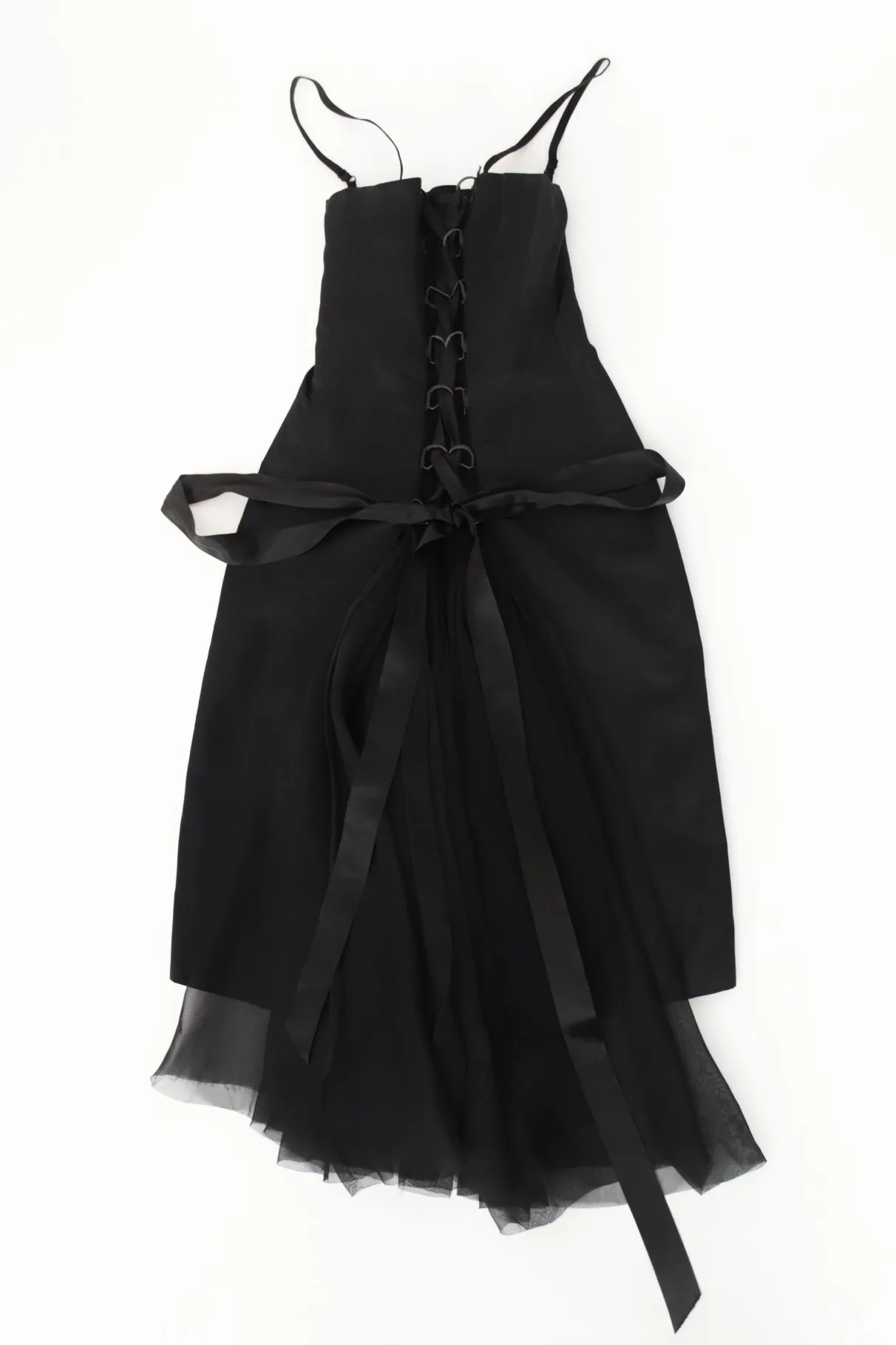Charles Chang-Lima Silk Corset Dress