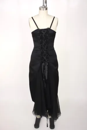 Charles Chang-Lima Silk Corset Dress