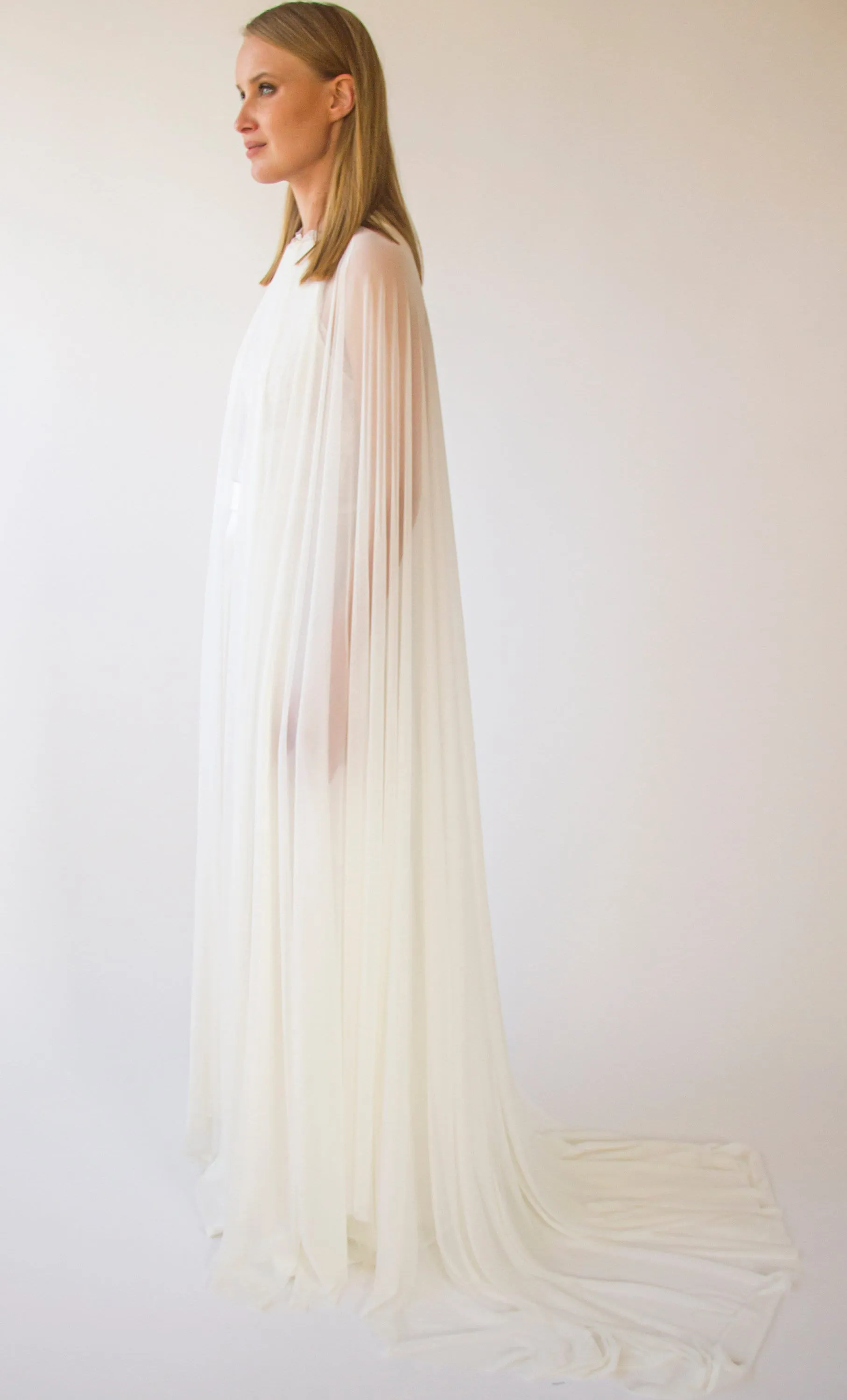 Chiffon mesh Cape #4071