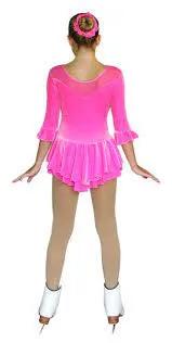 ChloeNoel DLV20 Circle Folly Velvet Dress