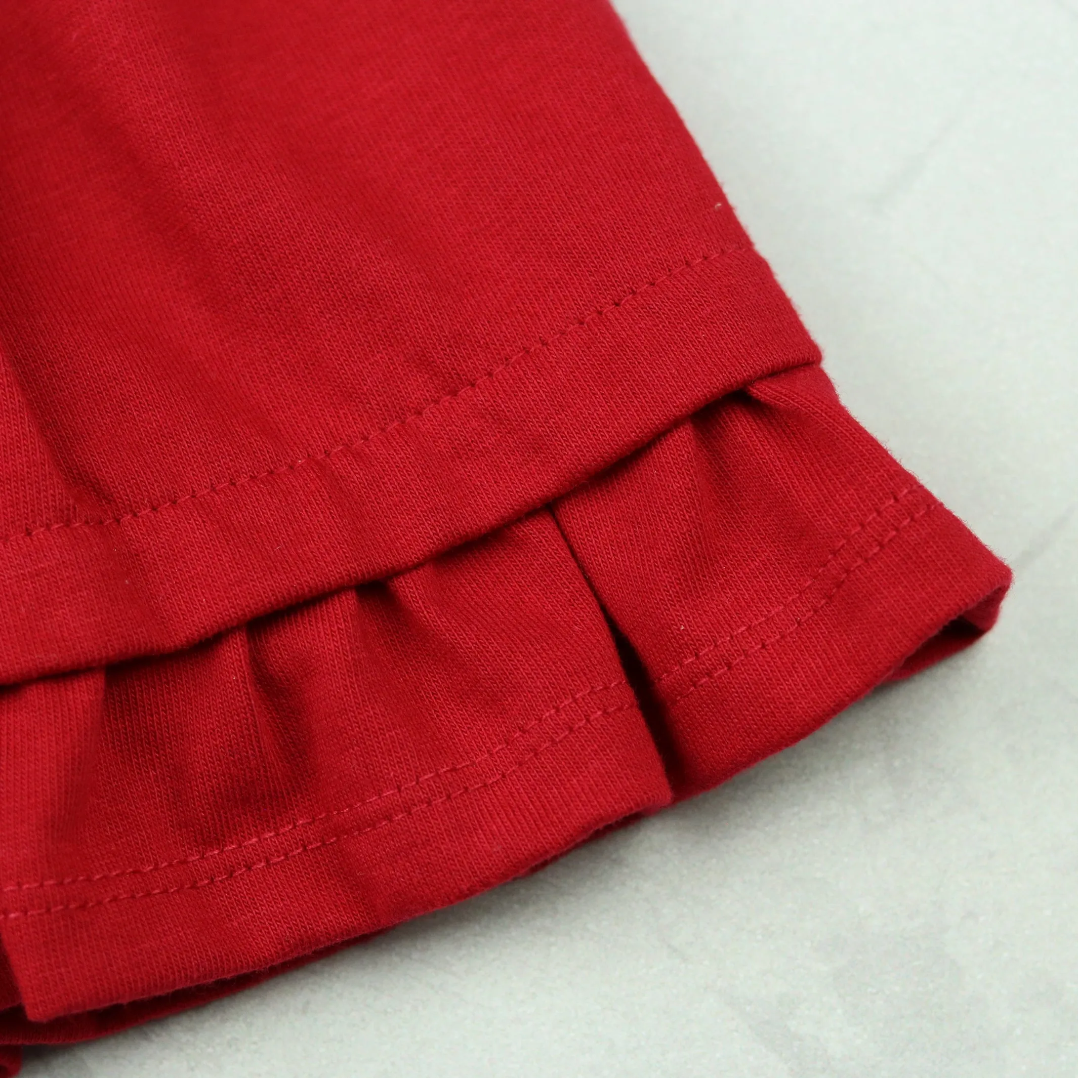 Christie Red Baby Dress with Tights