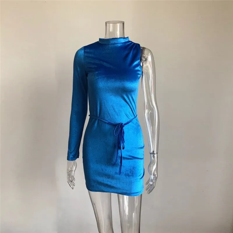 Cindy Velvet Blue