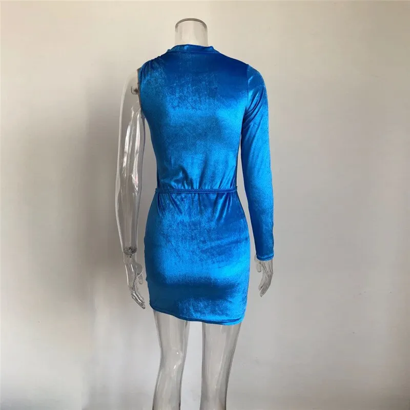 Cindy Velvet Blue