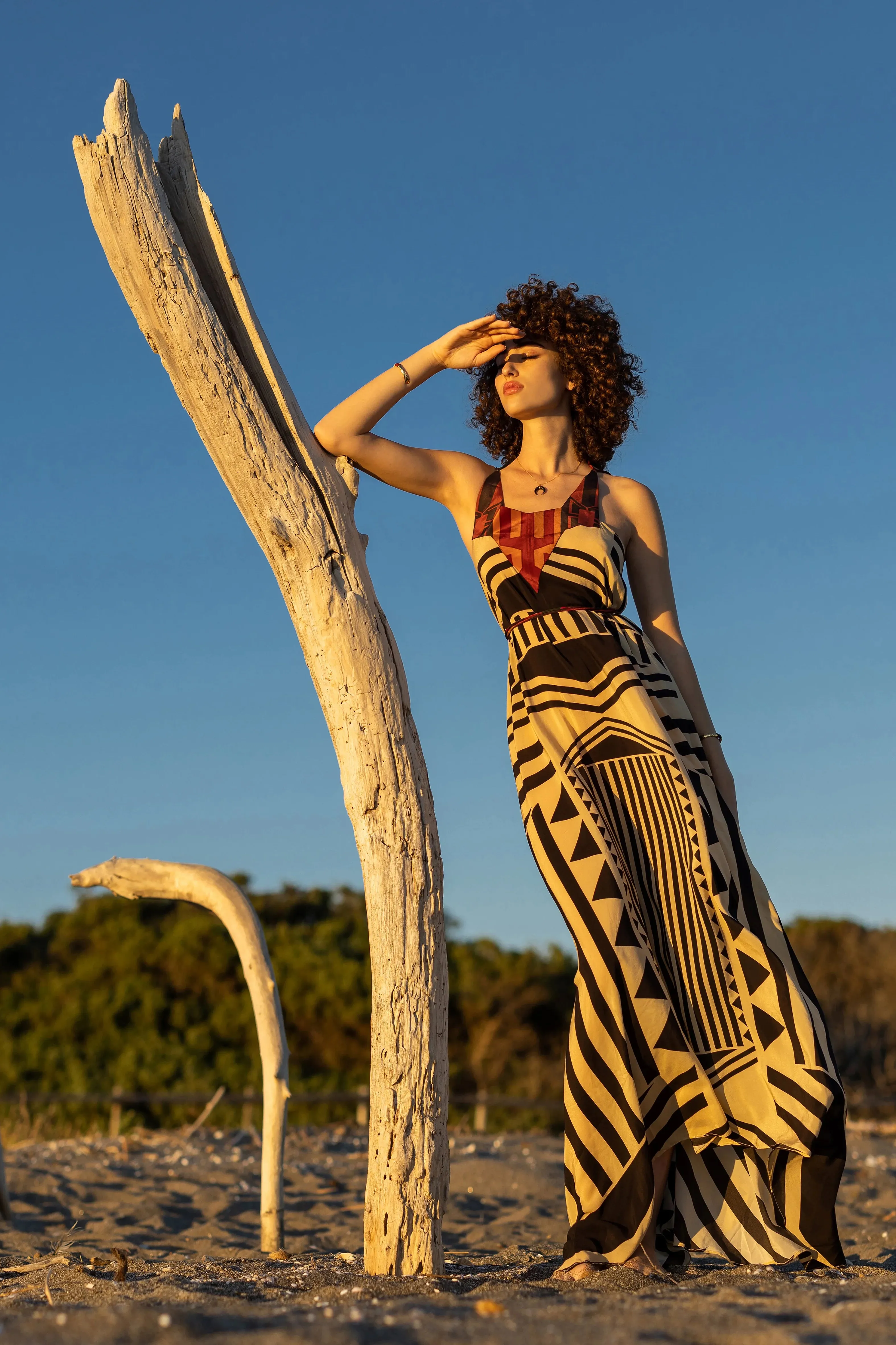 Devi Agonda Silk Dress