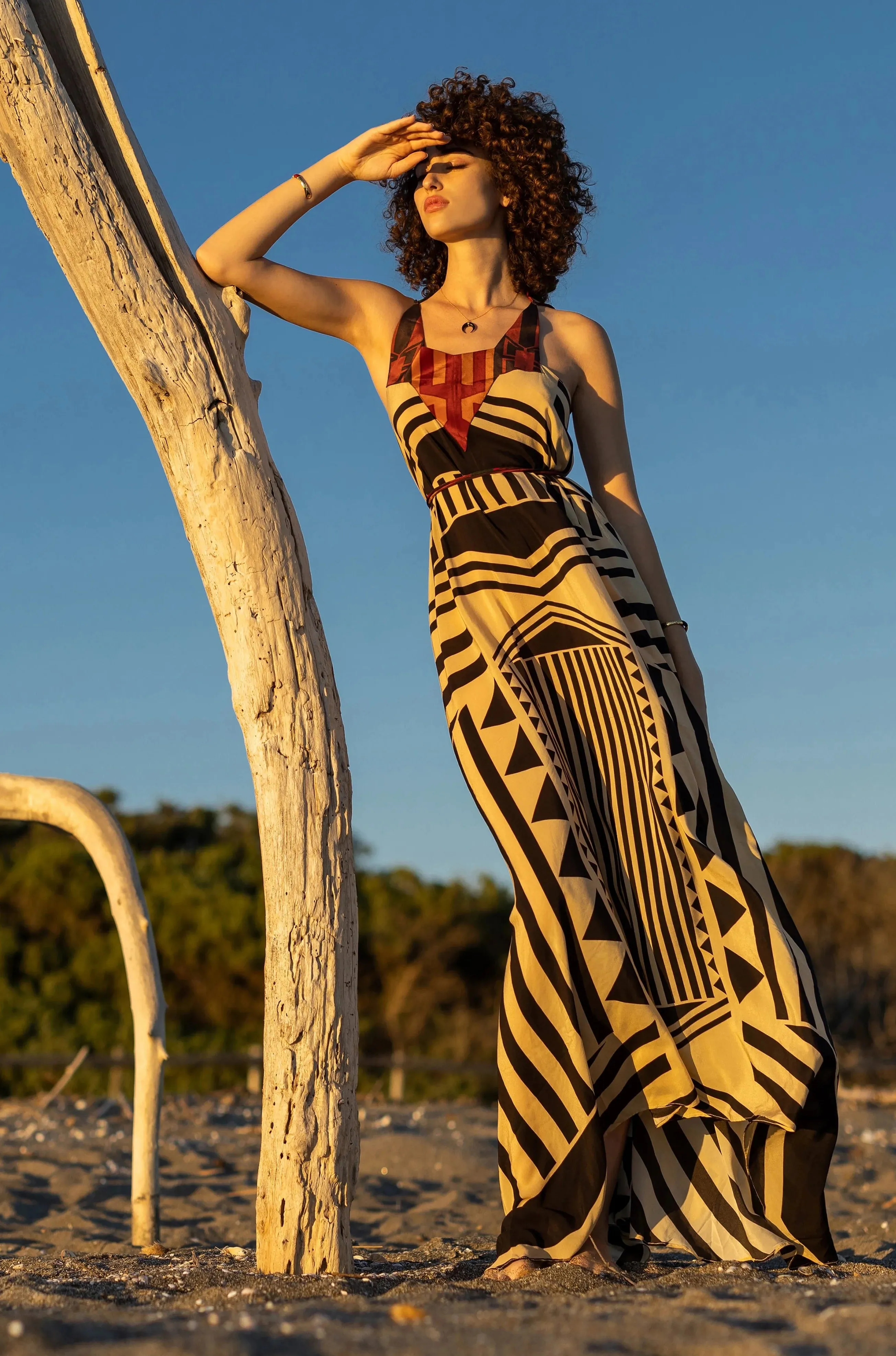 Devi Agonda Silk Dress