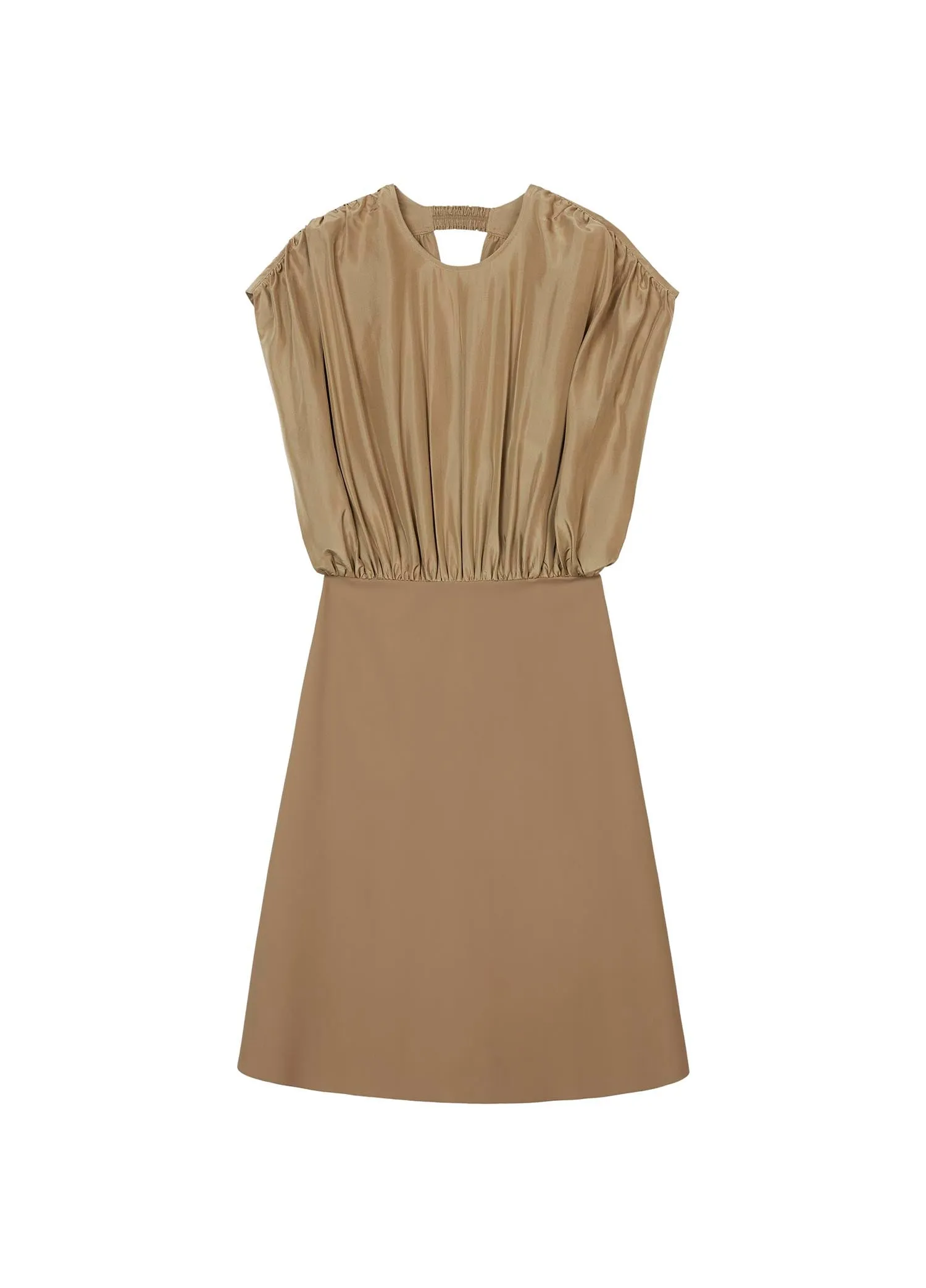 Dresses / JNBY Solid A-Line Sleeveless Dress