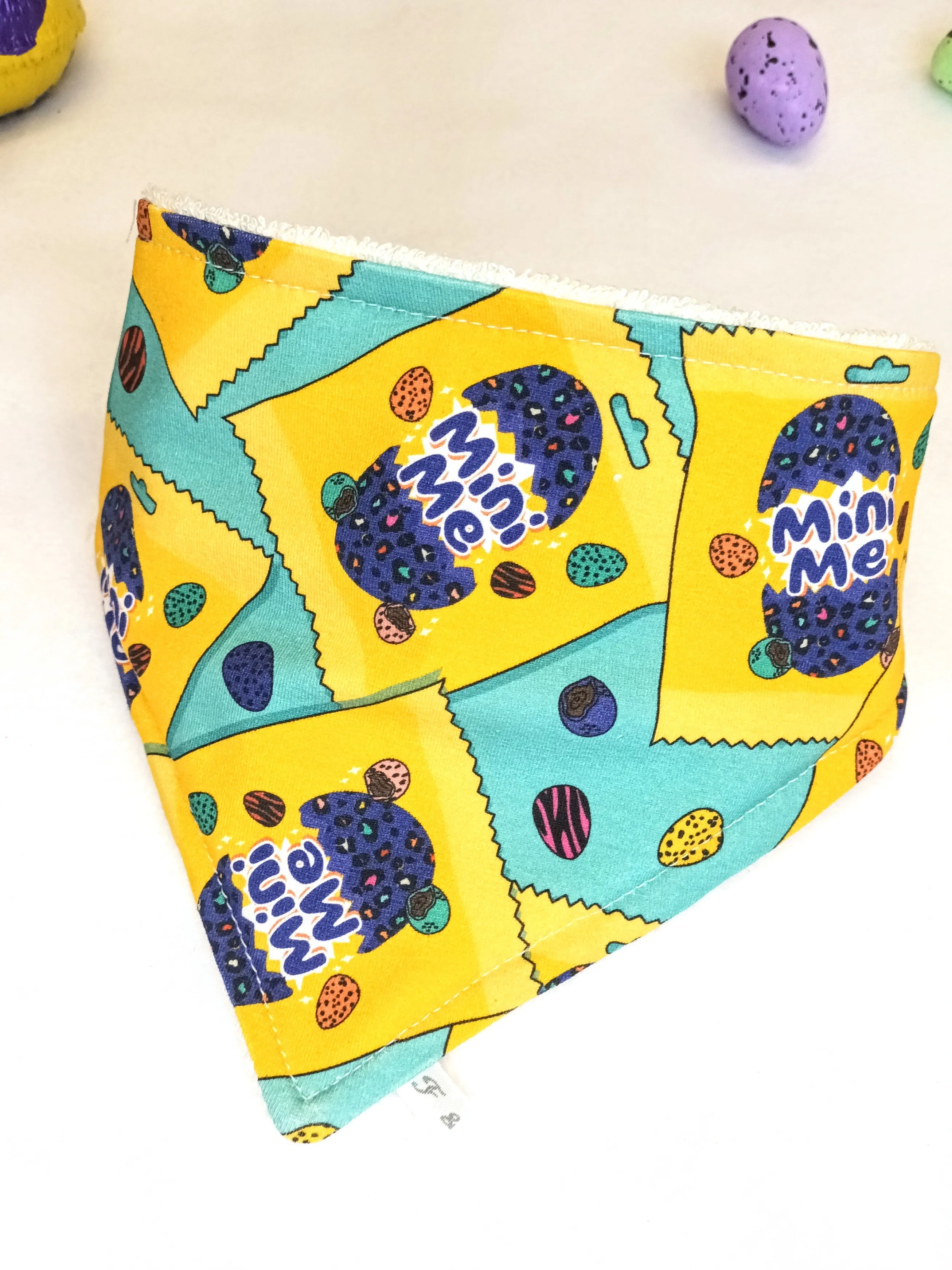 Easter Mini Me Dribble Bib - Bamboo Lined