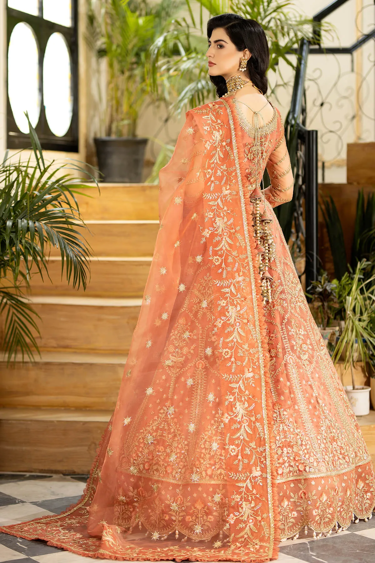 Embroidered Lehenga Choli and Dupatta Dress for Wedding