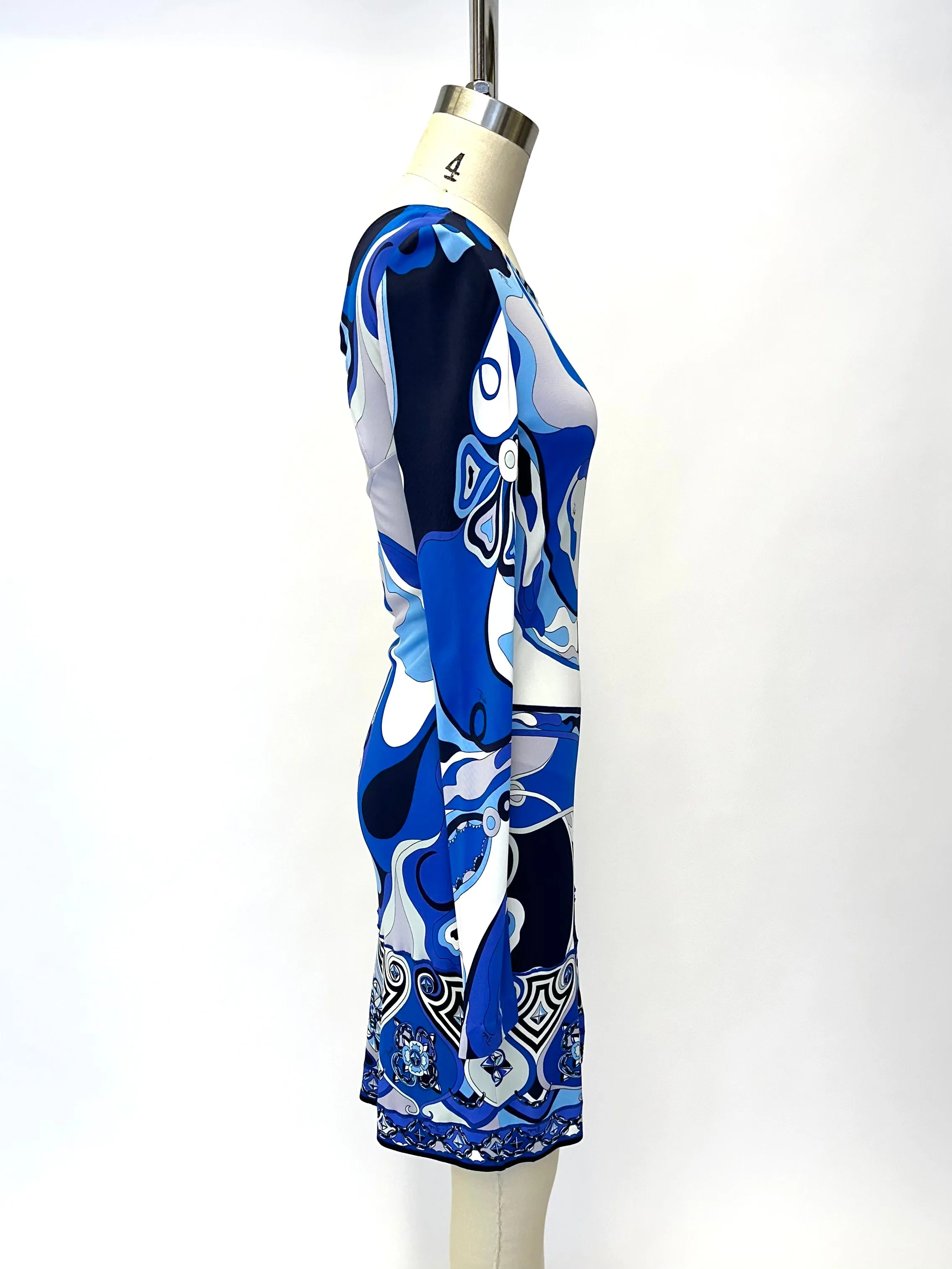 Emilio Pucci Jersey Keyhole Dress