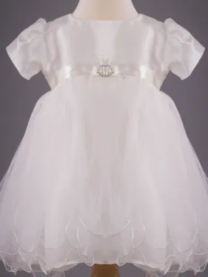Eva rose ivory christening/‘occasion dress  09231862