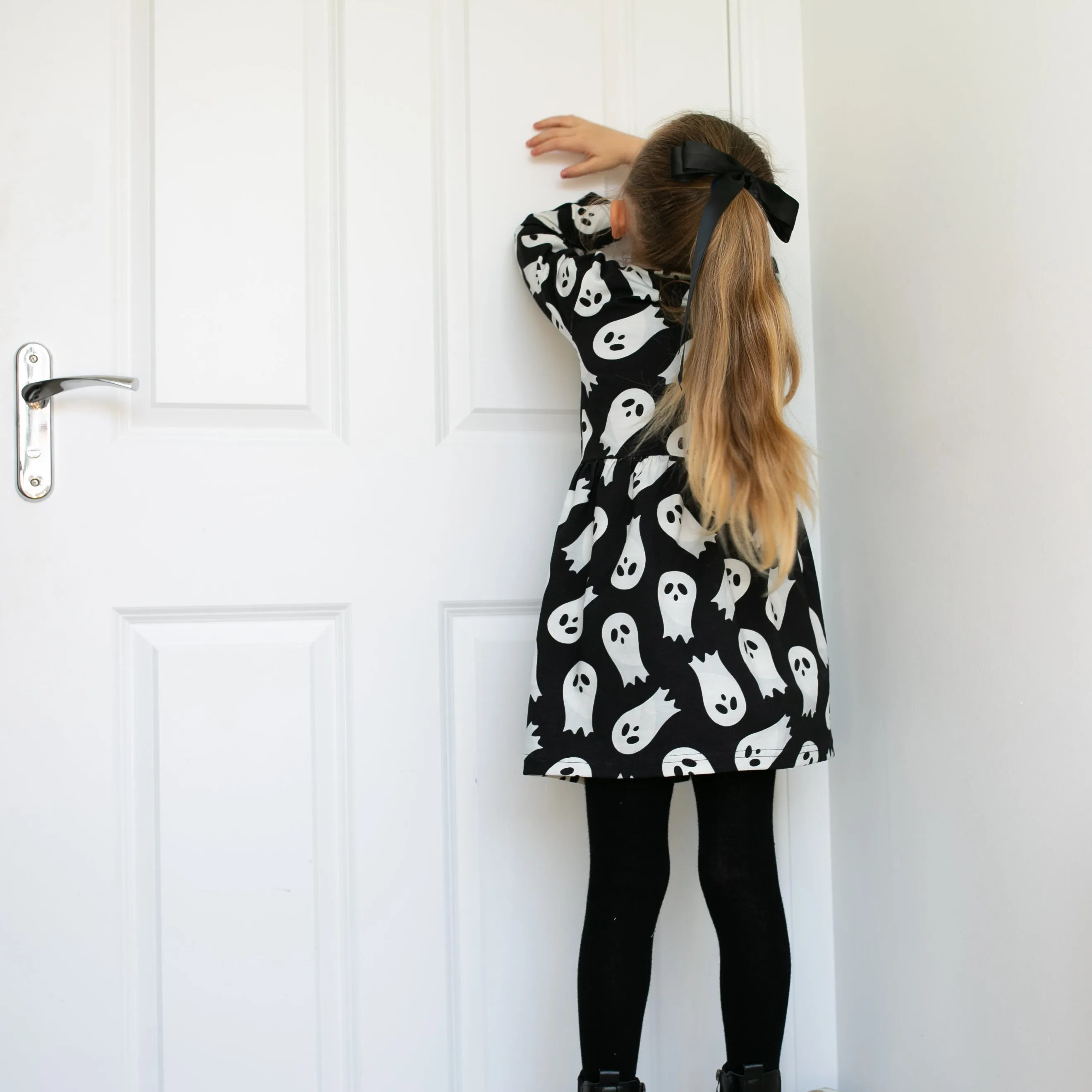 Ghost print Dress