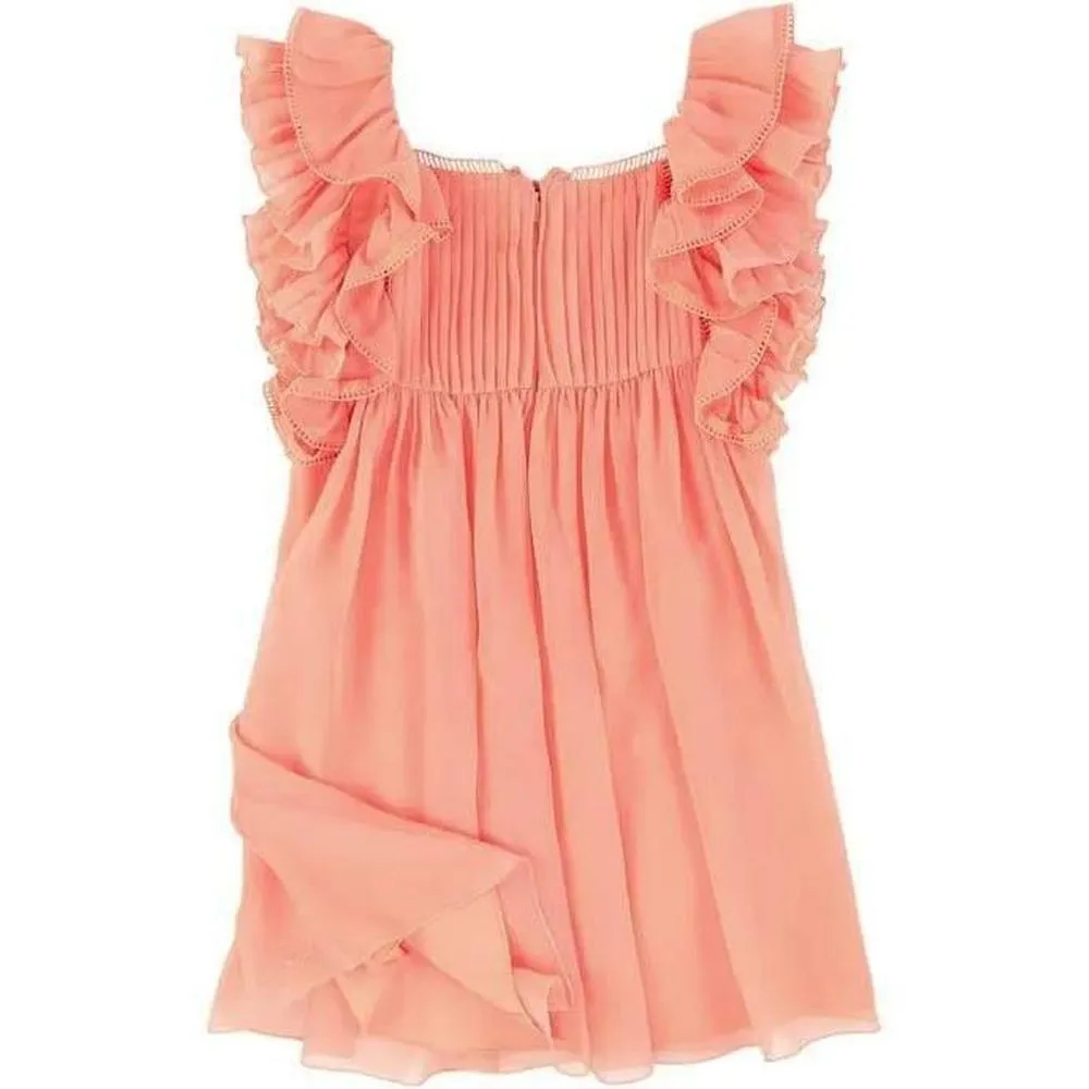 Girls Mini-Me Silk Dress