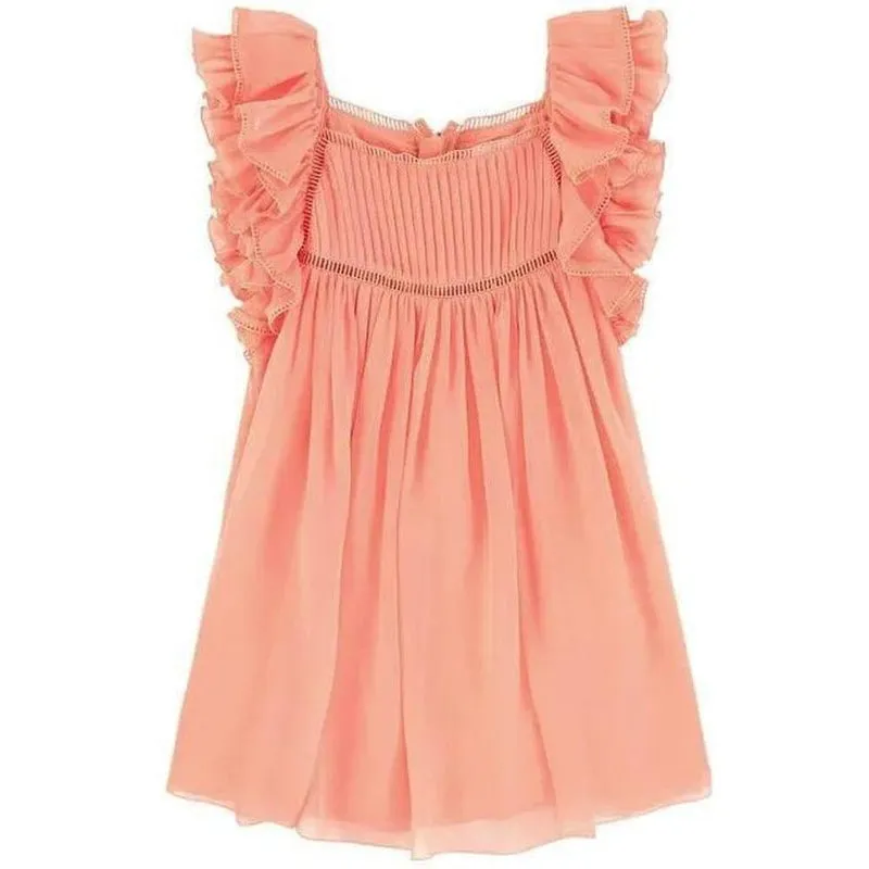 Girls Mini-Me Silk Dress