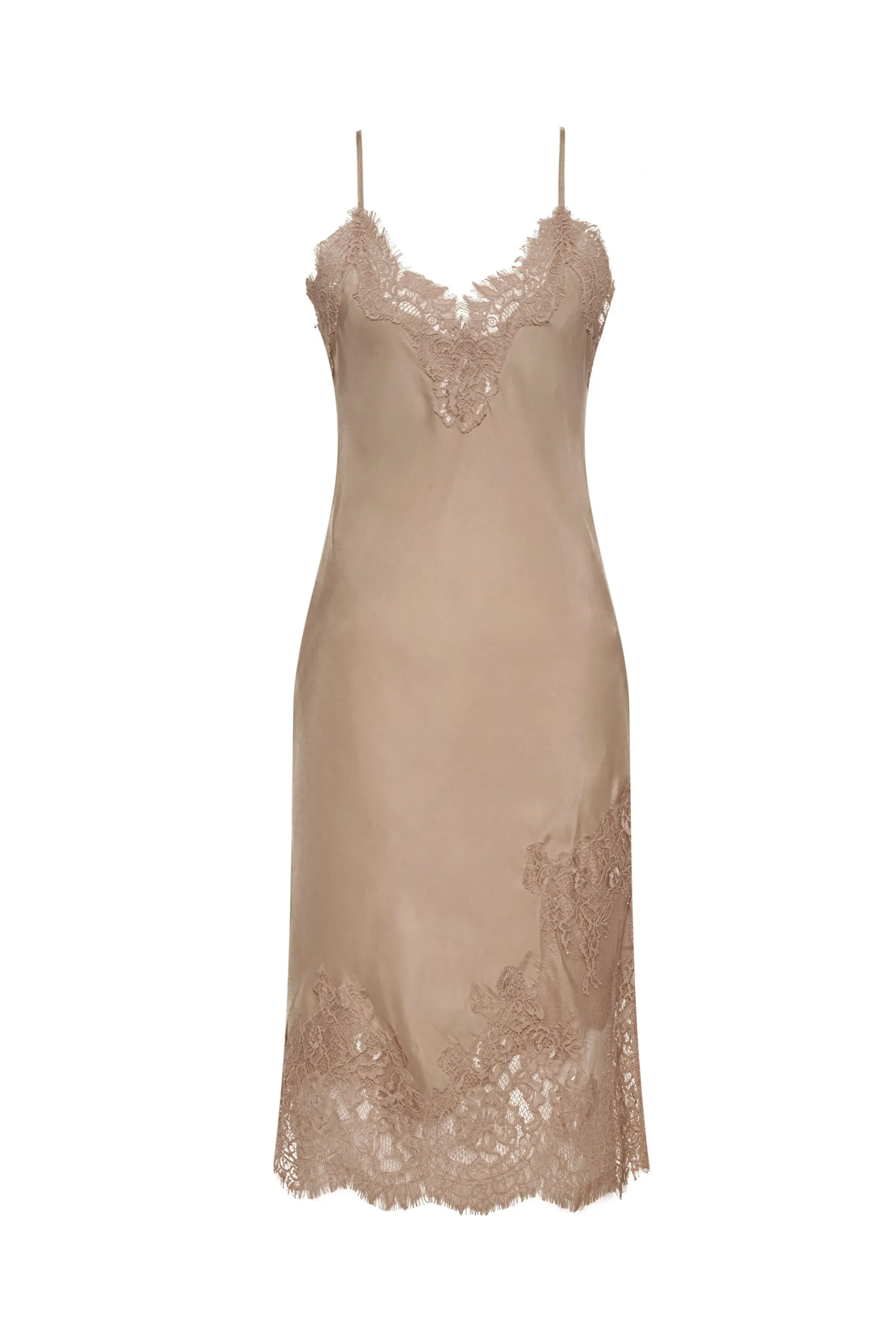Grace Lace Silk Dress