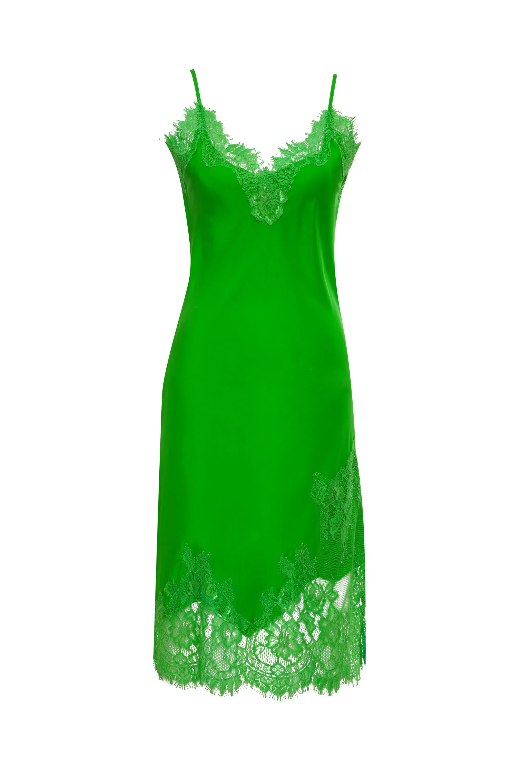 Grace Lace Silk Dress