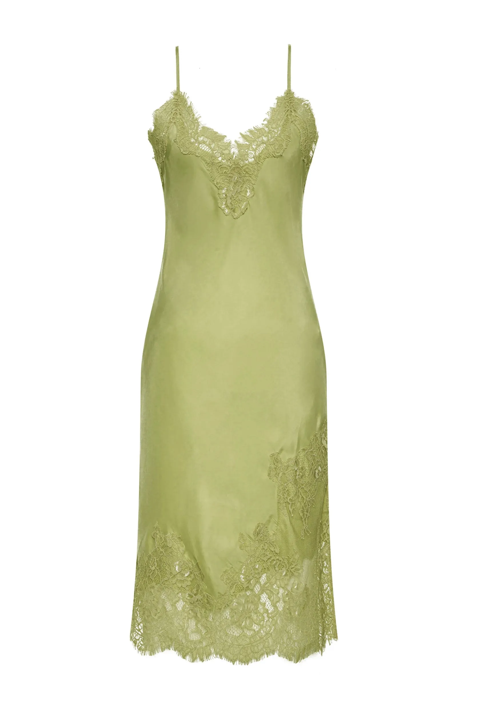 Grace Lace Silk Dress