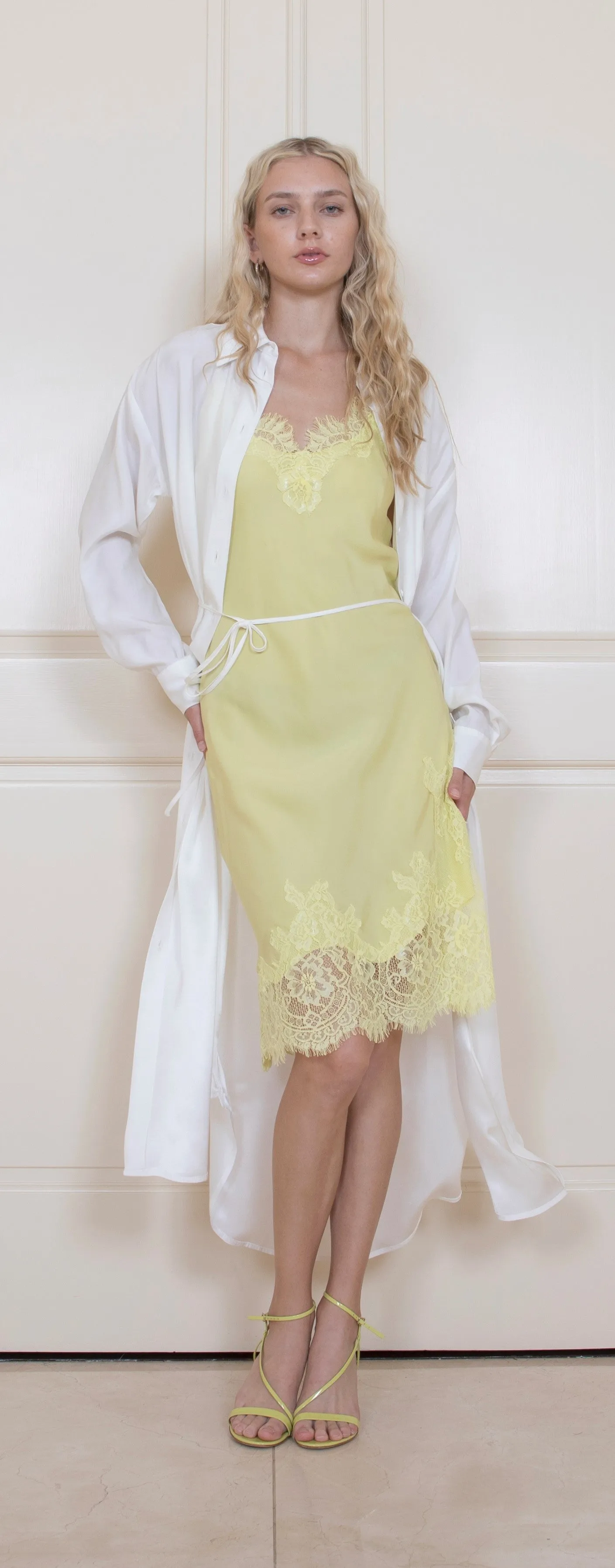 Grace Lace Silk Dress