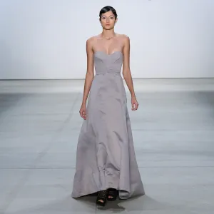 Grey Hi Low Gown