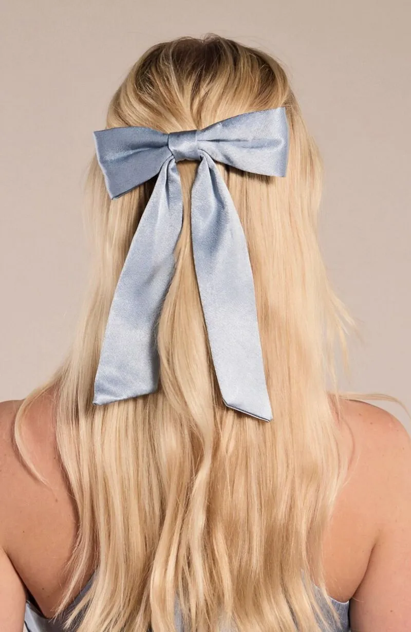 Hair Bow in Satin