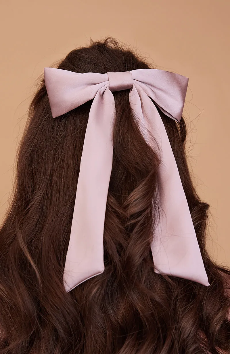 Hair Bow in Satin