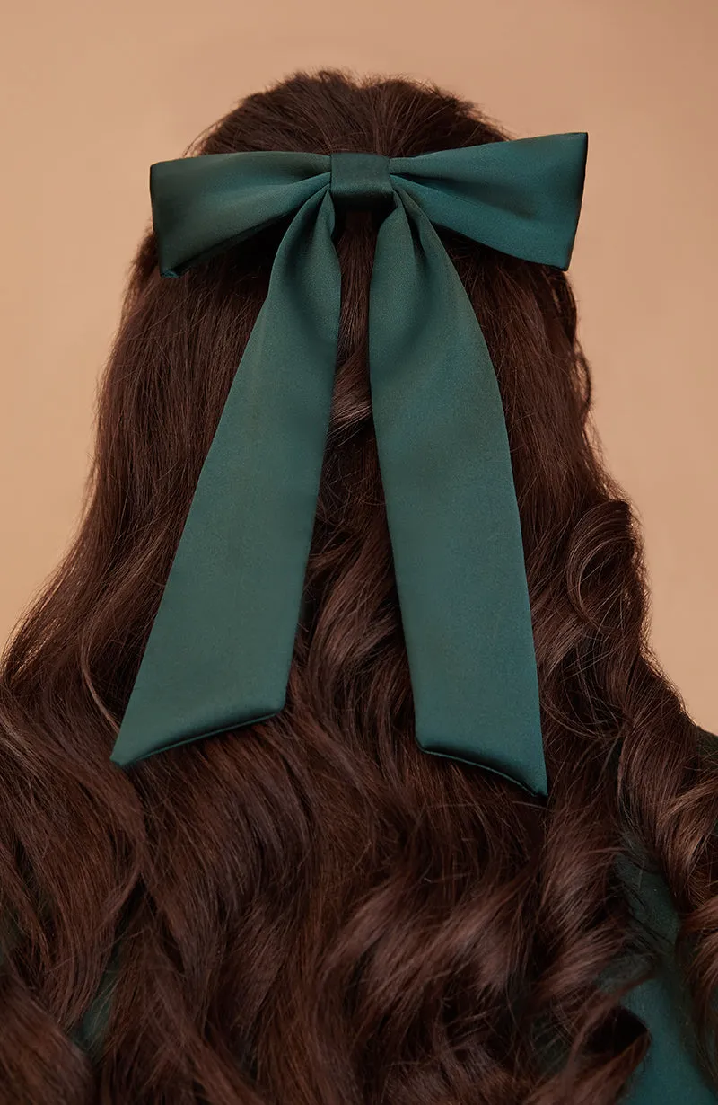 Hair Bow in Satin