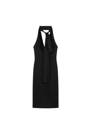 Halter Neck Midi Dress