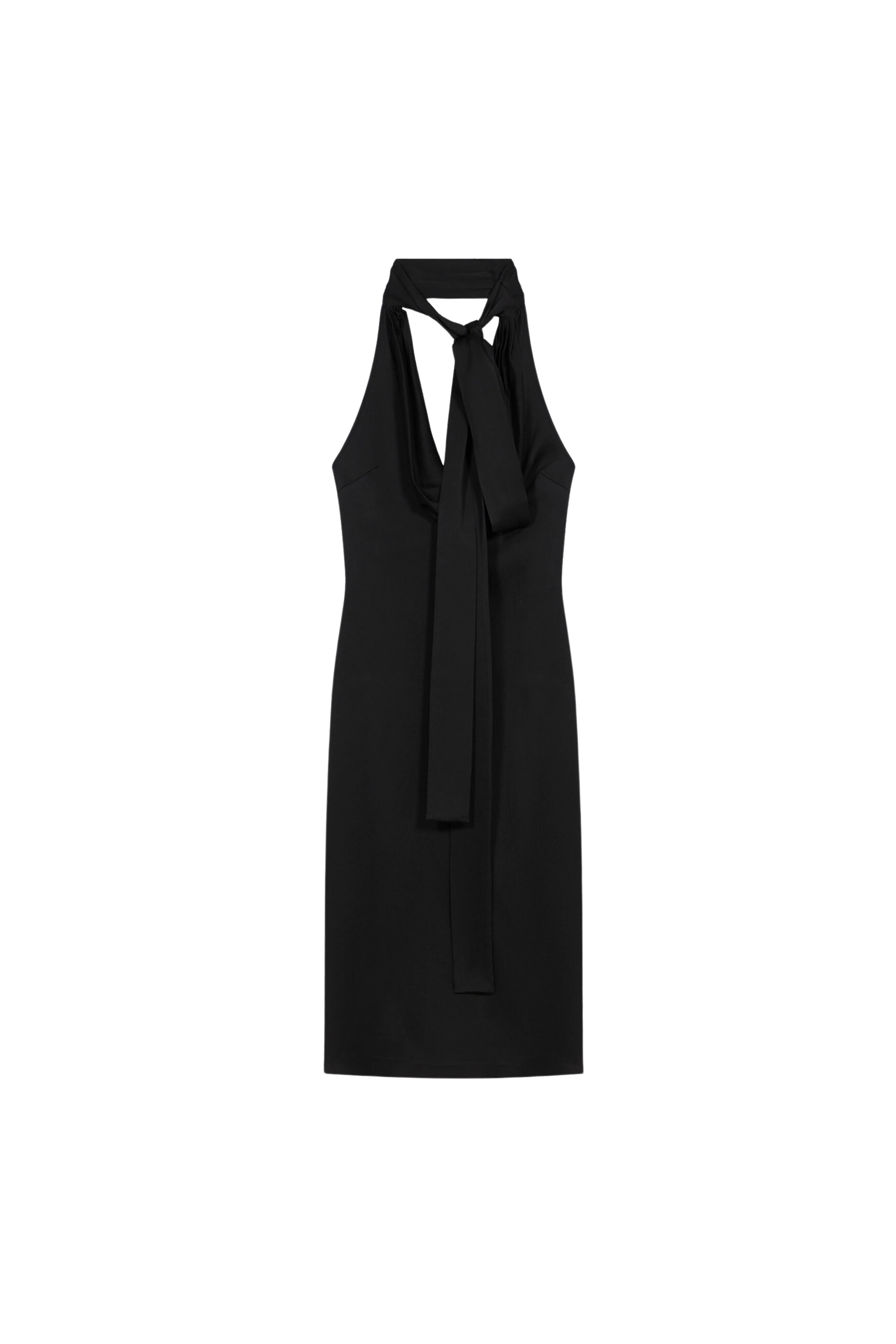 Halter Neck Midi Dress