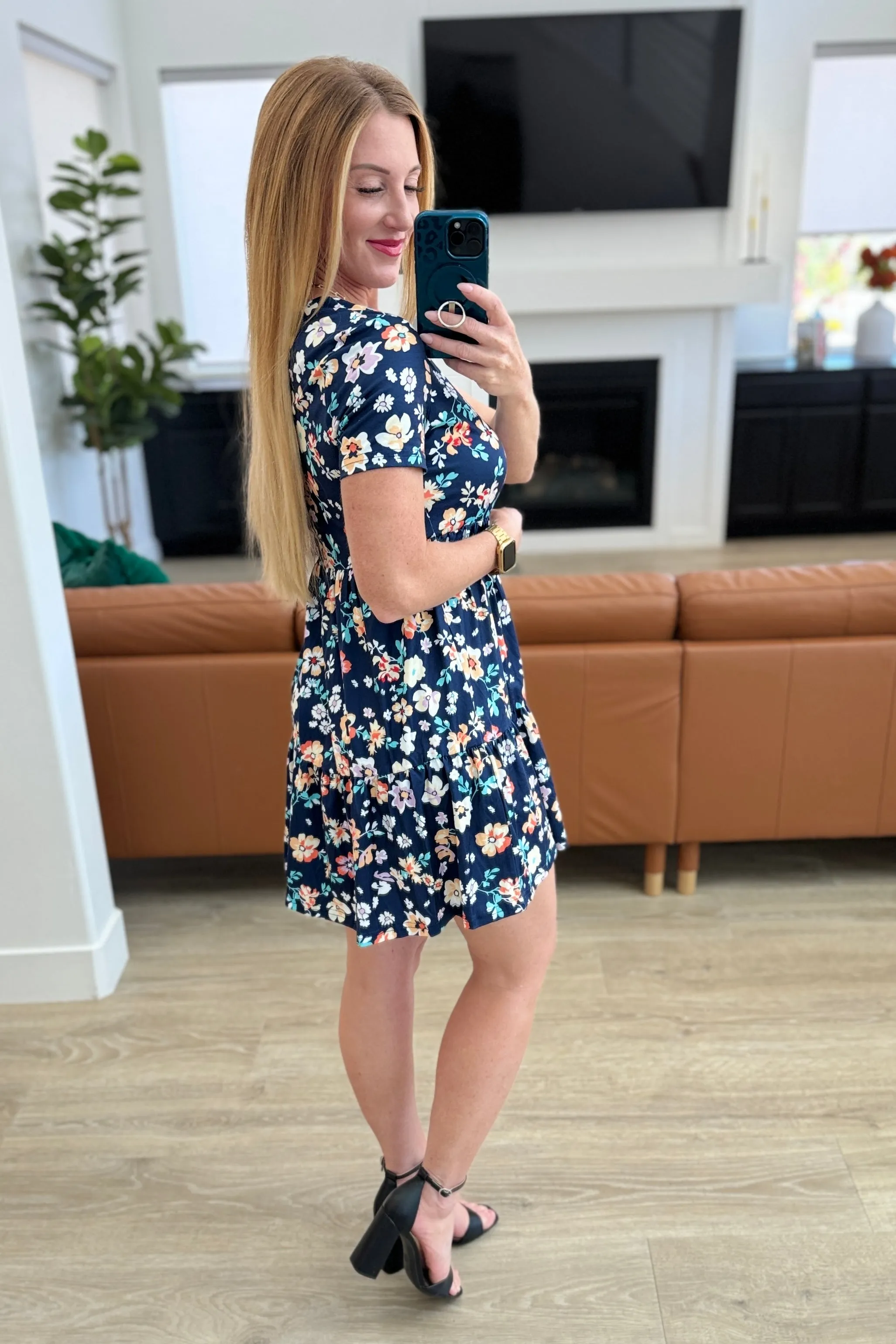 Hazel Blues® |  French Friday Floral Dress
