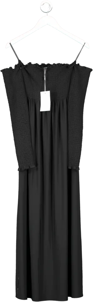 Hill House Black The Jersey Catalina Nap Dress UK S