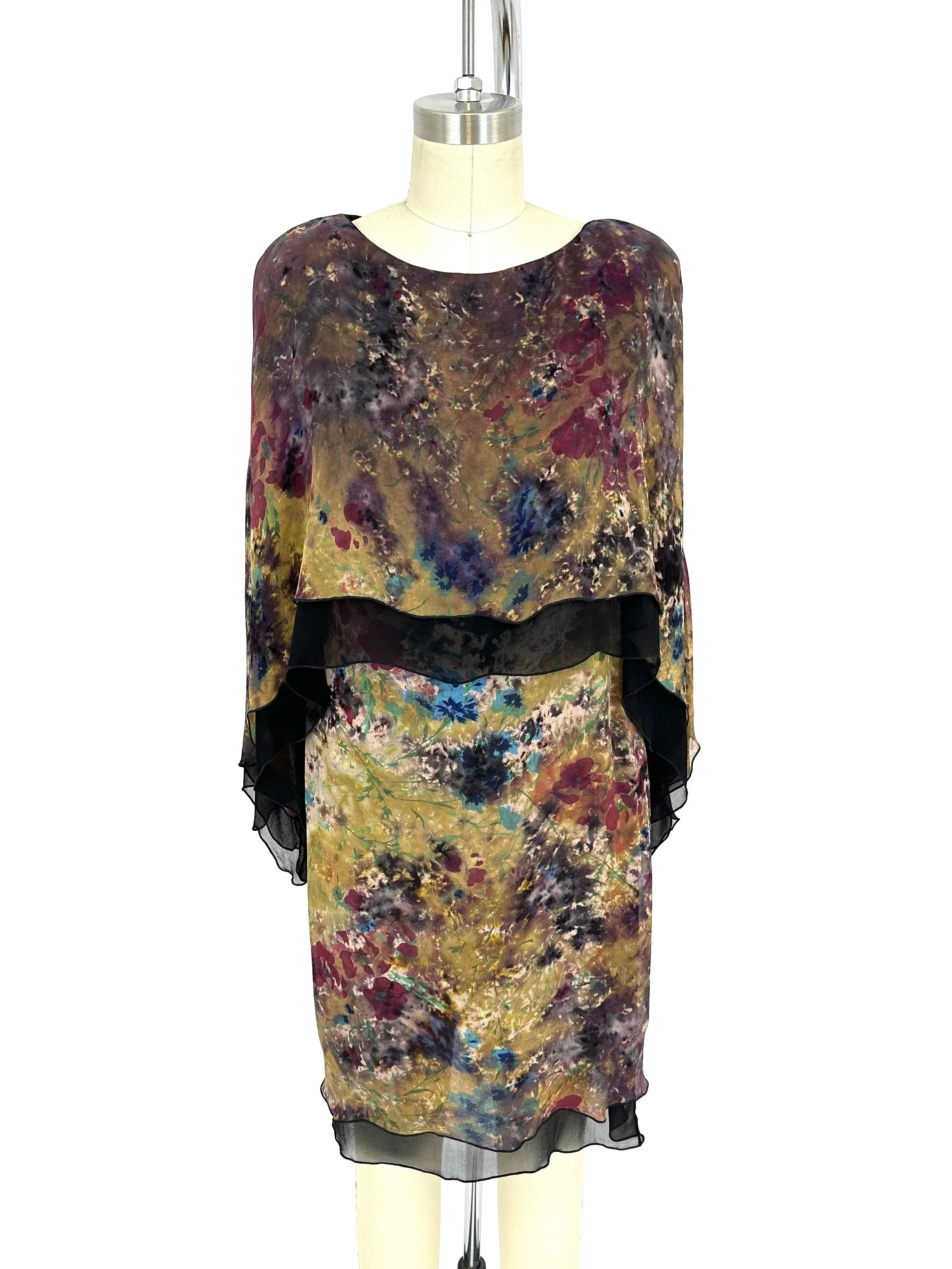 Holly's Harp Floral Tie-Dye Dress*
