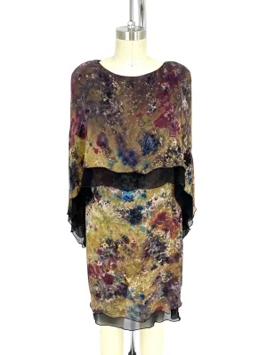 Holly's Harp Floral Tie-Dye Dress*