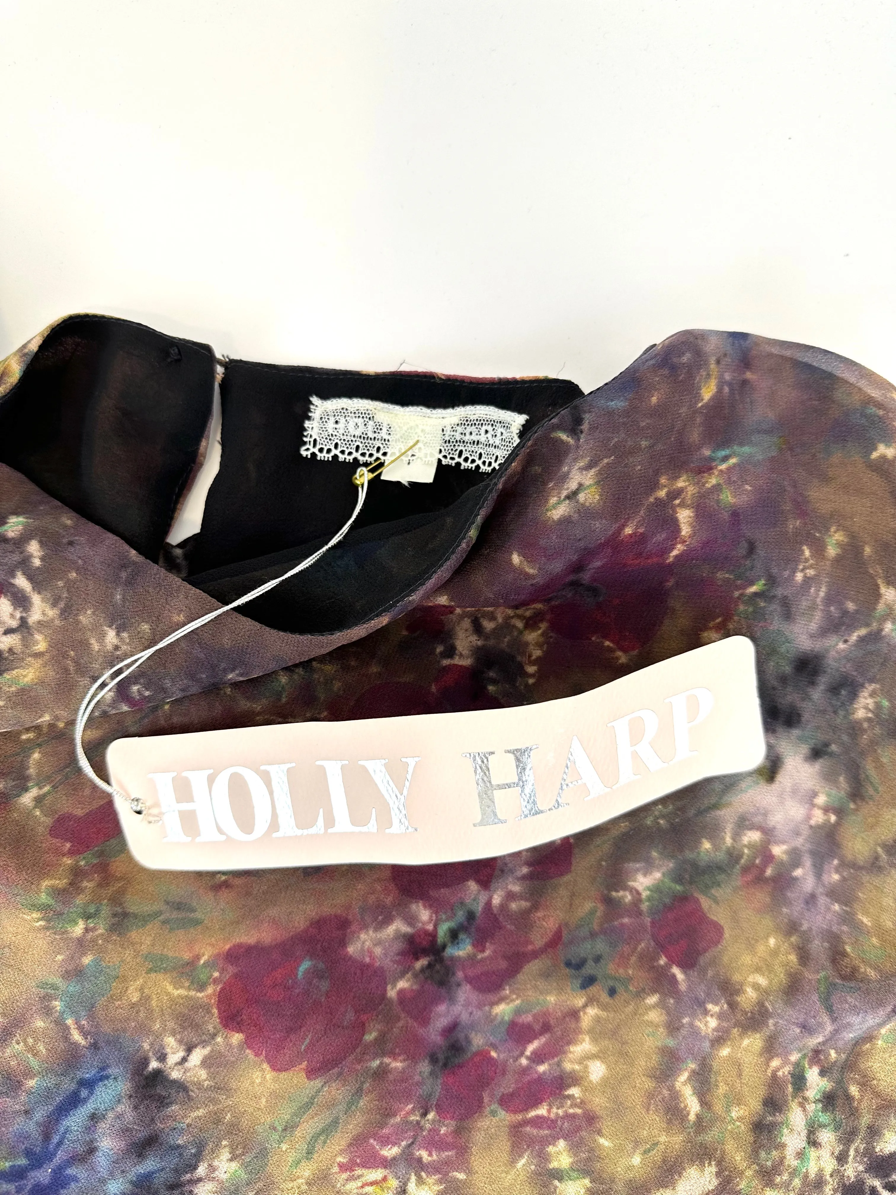 Holly's Harp Floral Tie-Dye Dress*
