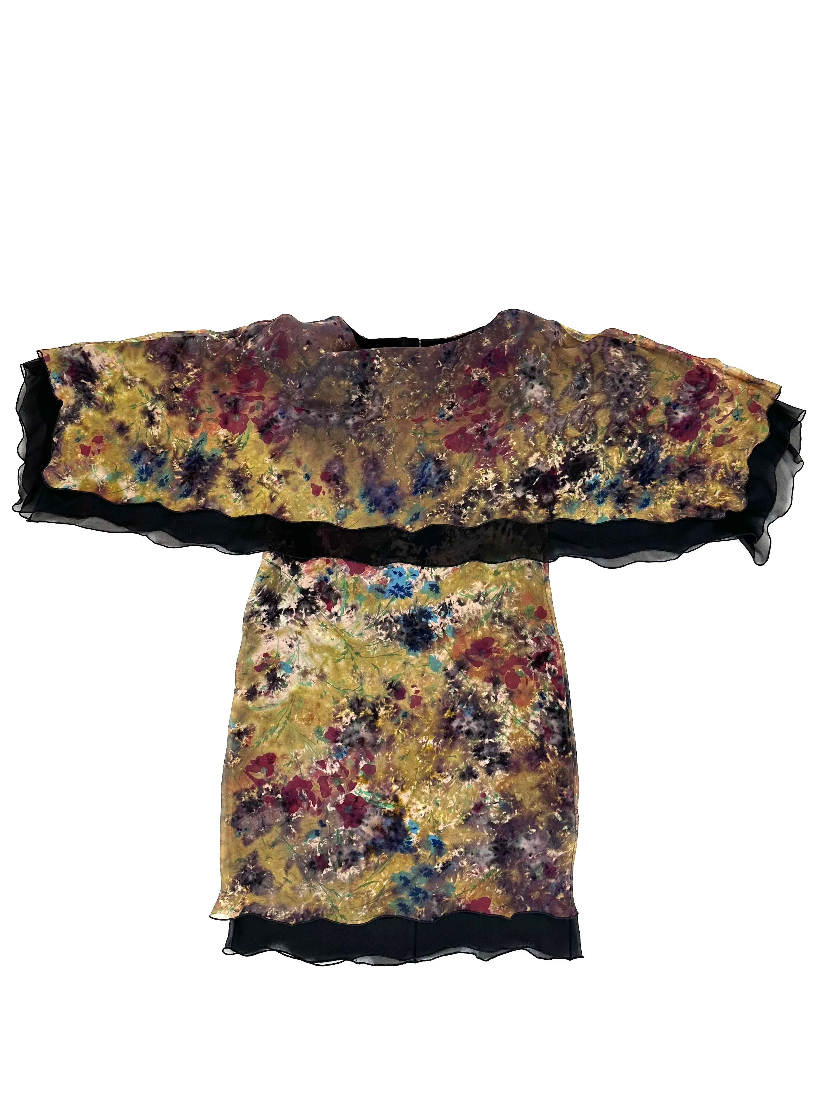 Holly's Harp Floral Tie-Dye Dress*