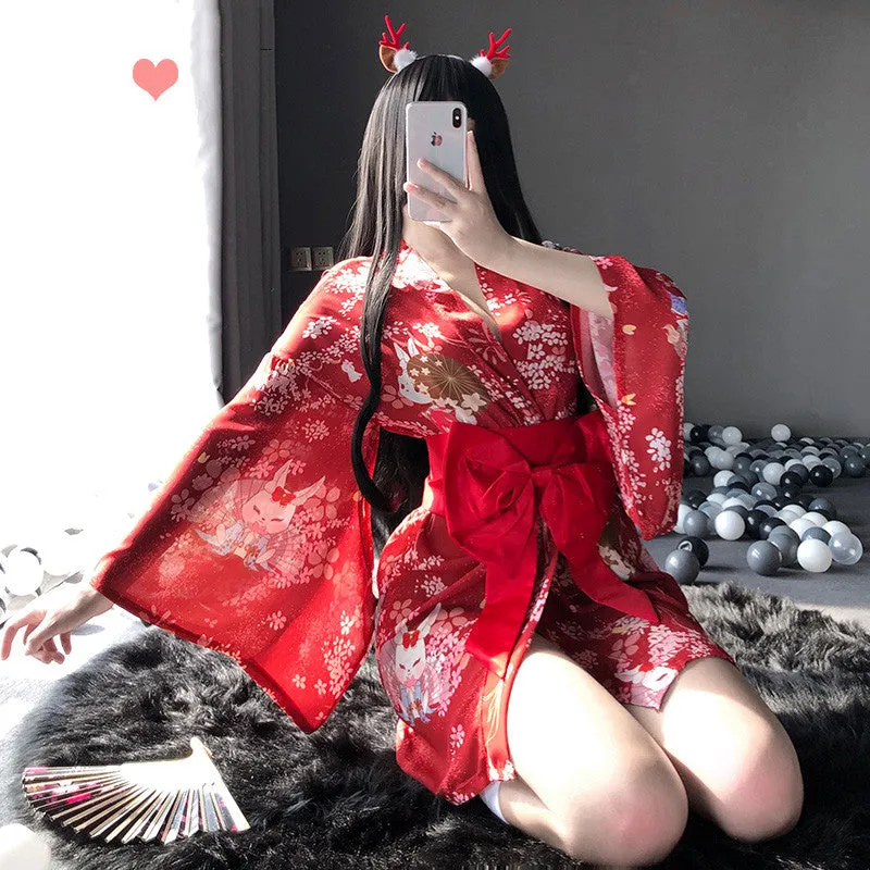 JAPANESE CHERRY BLOSSOMS PAJAMAS  KF82648