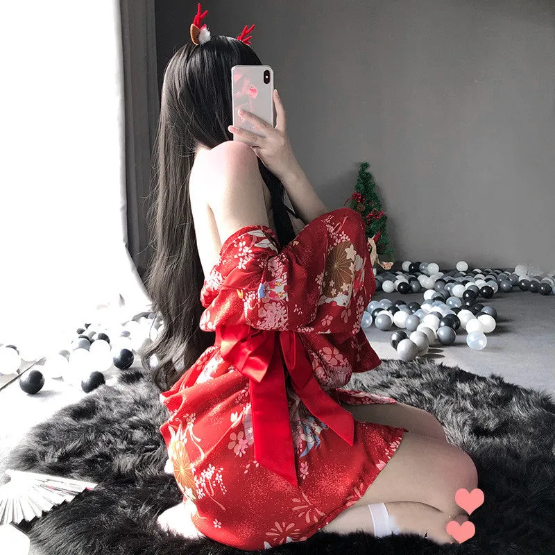 JAPANESE CHERRY BLOSSOMS PAJAMAS  KF82648