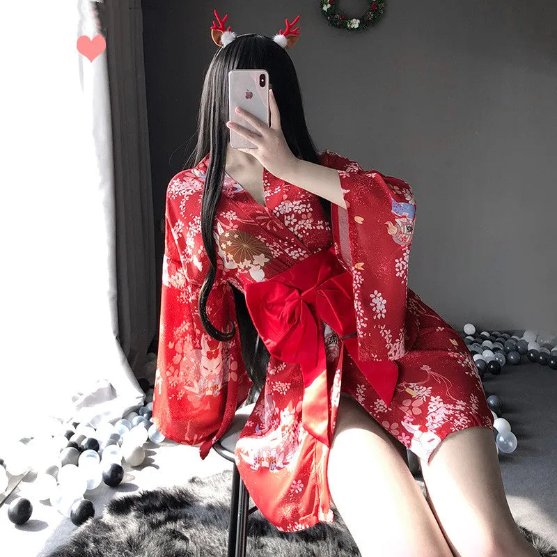 JAPANESE CHERRY BLOSSOMS PAJAMAS  KF82648
